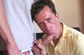Fireman Sucking Cock